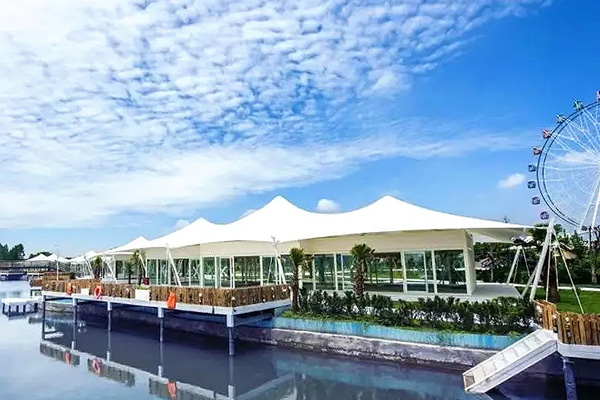裁剪设计对北京张拉膜形态与建造的影响至关重要