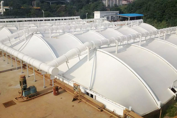 污水池膜加盖产品展示